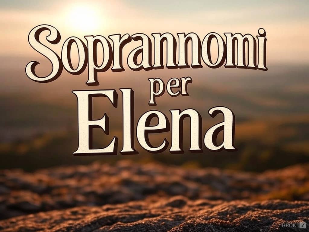 80 Soprannomi per Elena: Idee, Curiosità e Stile! 🌟 1