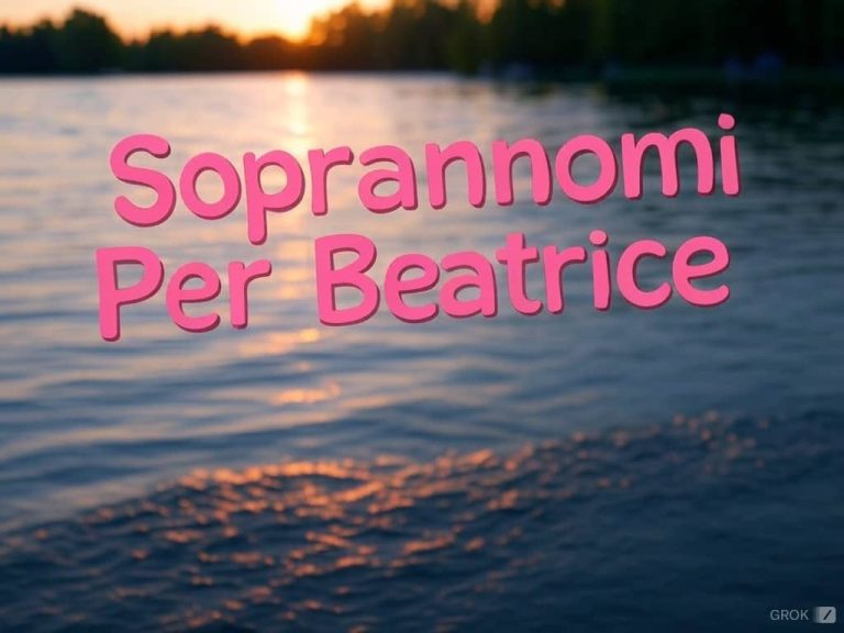 95 Soprannomi Per Beatrice