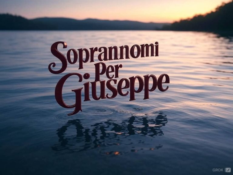 85 Soprannomi Per Giuseppe