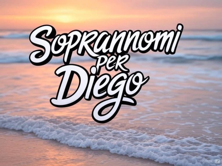 87 Soprannomi per Diego