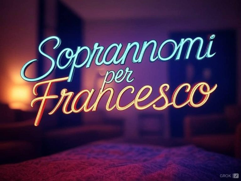 Soprannomi per Francesco