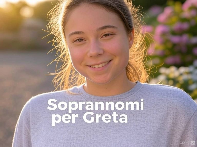 80 Soprannomi per Greta